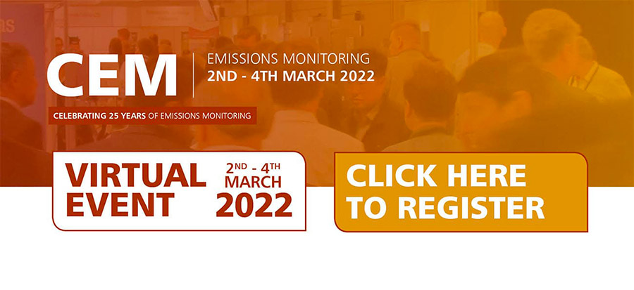 CEM 2022 – Conference on Emissions Monitoring – Mar 2-4, 2022