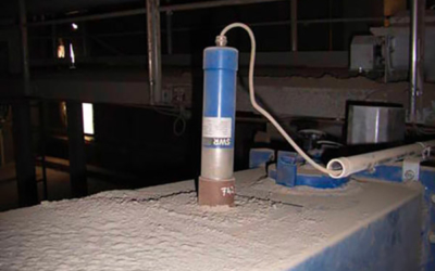 Material flow monitoring of cement