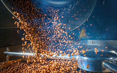 Improved coffee roasting efficiency thanks to continuous volume flow measurement