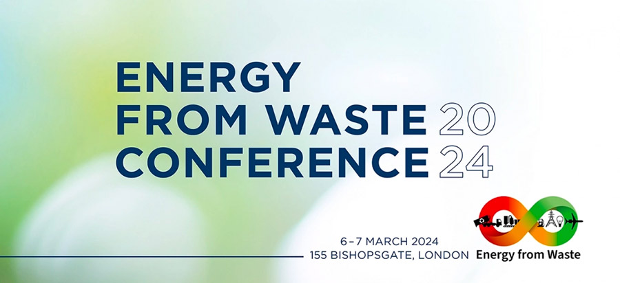 Jürgen Reinmann speaks at Energy from Waste conference in London