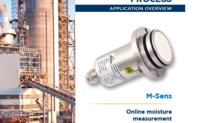 Online moisture measurement for solids – Application overview